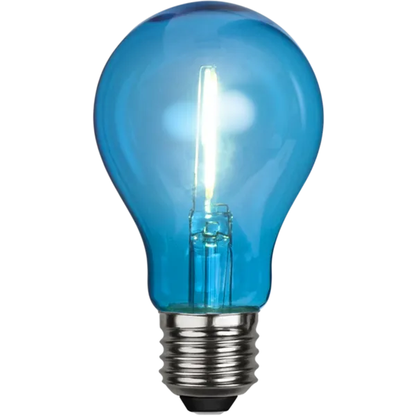 Żarówka LED 1W A60 Filament Niebieska — zdjęcie 2