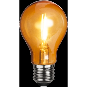Żarówka LED 1W A60 Filament Pomarańczowa