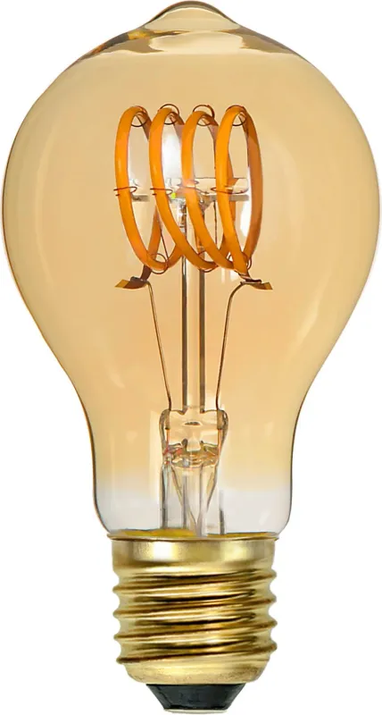 Żarówka LED AMBER SPIRAL A60 E27 2,5W 2000K ściemnialna Ra90 — zdjęcie 3