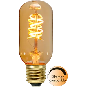 Żarówka LED AMBER SPIRAL T45 E27 2,8W 2200K ściemnialna Ra90