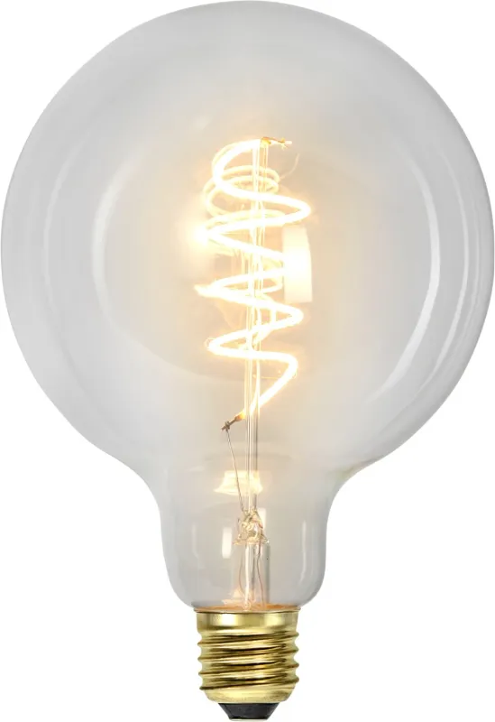 Żarówka LED CLEAR SPIRAL E27 G125 4W 2100k 3-stopnie mocy — zdjęcie 3