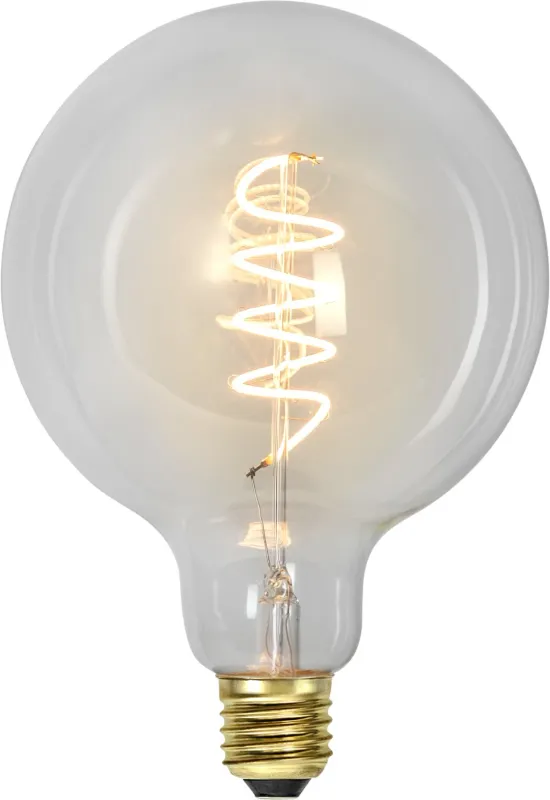 Żarówka LED CLEAR SPIRAL E27 G125 4W 2100k 3-stopnie mocy — zdjęcie 4