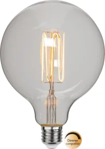 Żarówka LED DECOLED CLEAR E27 G125 3,8W 1800K ściemnialna Ra90