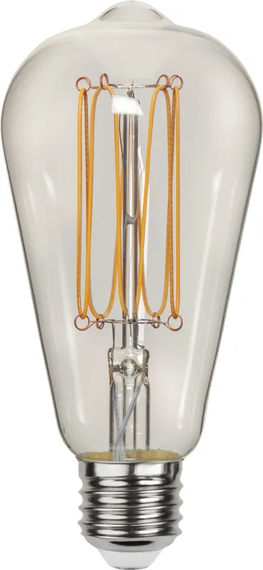 Żarówka LED DECOLED CLEAR E27 ST64 3,8W 1800K ściemnialna Ra90 — zdjęcie 4