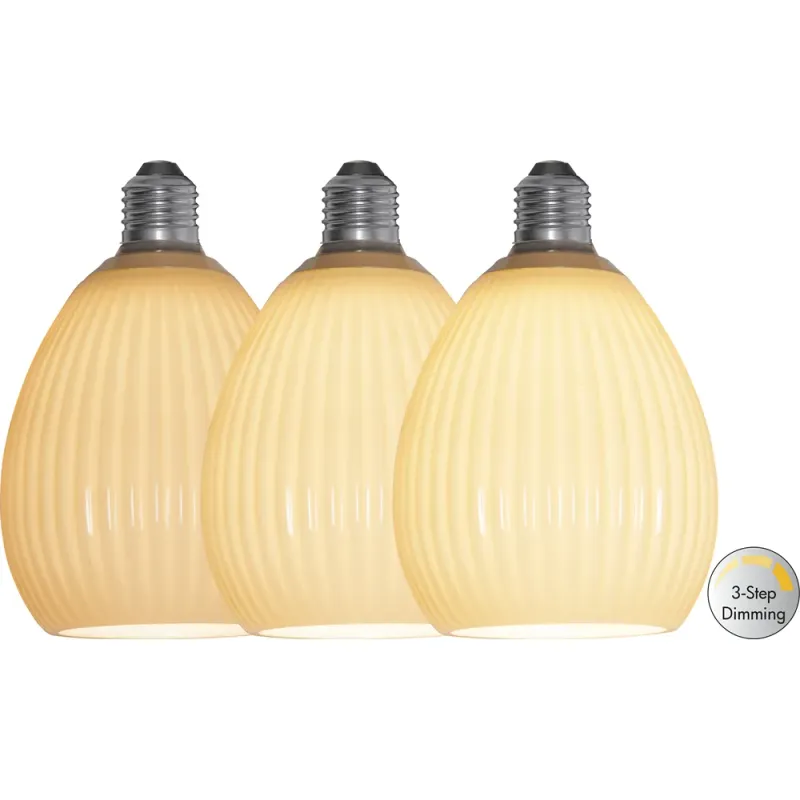 Żarówka LED DECOLED DREAM NEW GENERATION BEŻOWA E27 3,5W 3000K 3-stopnie mocy — zdjęcie 2