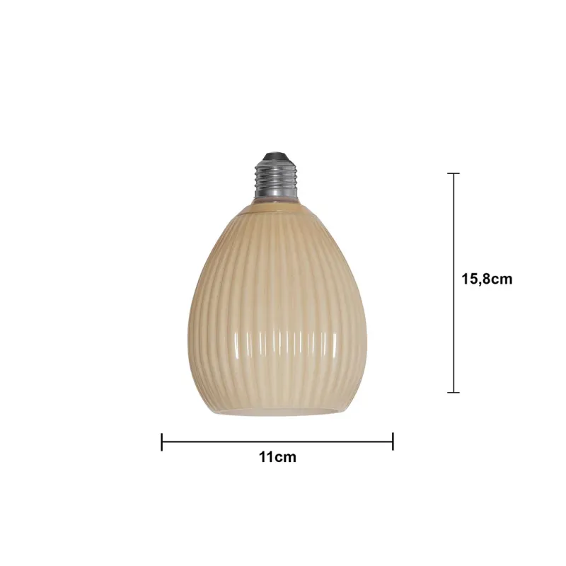 Żarówka LED DECOLED DREAM NEW GENERATION BEŻOWA E27 3,5W 3000K 3-stopnie mocy — zdjęcie 4