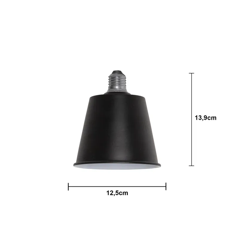 Żarówka LED DECOLED DREAM NEW GENERATION CZARNA E27 3,5W 3000K 3-stopnie mocy — zdjęcie 5