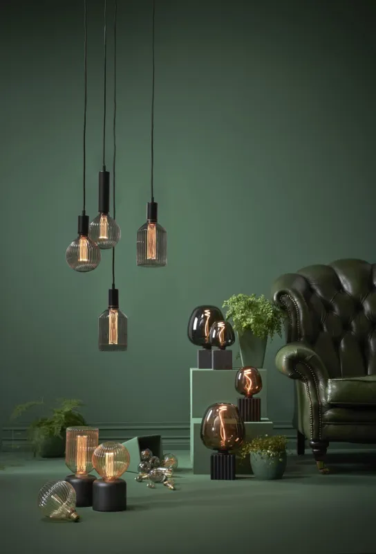 Żarówka LED DECOLED NEW GENERATION E27 1W 2000K dymiona — zdjęcie 5