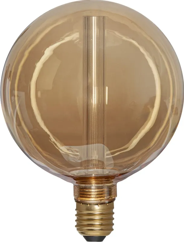 Żarówka LED DECOLED NEW GENERATION E27 G125 2W 1700K amber — zdjęcie 3
