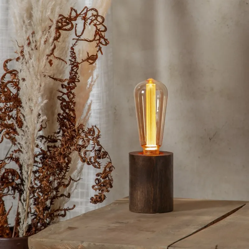 Żarówka LED DECOLED NEW GENERATION E27 ST60 2W 1700K amber — zdjęcie 2