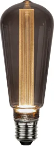 Żarówka LED DECOLED NEW GENERATION E27 ST64 1.1W 2800K dymiona