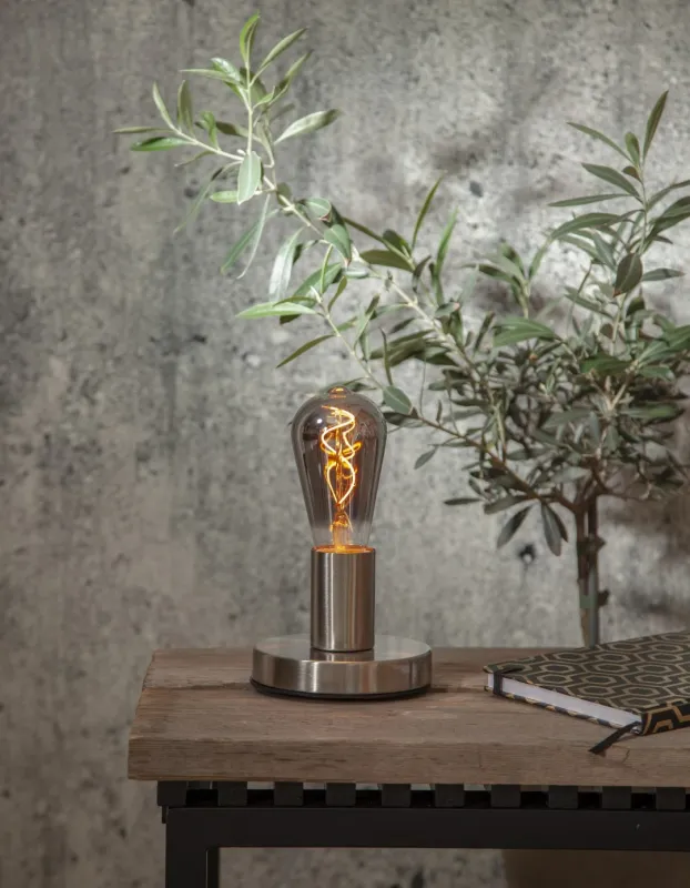 Żarówka LED DECOLED SMOKE E27 3W ST64 1800K dymiona — zdjęcie 5