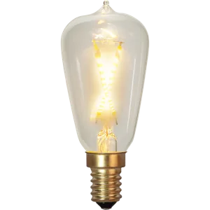 Żarówka LED E14 0,5W ST38 SOFT GLOW 2100k Biała ciepła Ra90