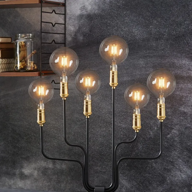 Żarówka LED E14 1,5W G80 SOFT GLOW 2100k ściemniana Ra90 — zdjęcie 3