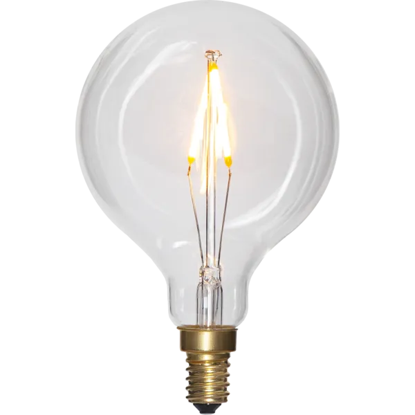 Żarówka LED E14 1,5W G80 SOFT GLOW 2100k ściemniana Ra90 — zdjęcie 8