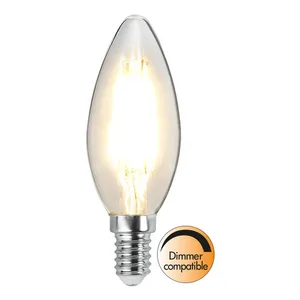 Żarówka LED E14 2,5W C35 CLEAR FILAMENT 2700k świeca