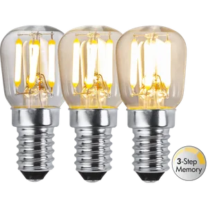 Żarówka LED E14 2,5W ST26 CLEAR FILAMENT 3000k 3-stopnie mocy