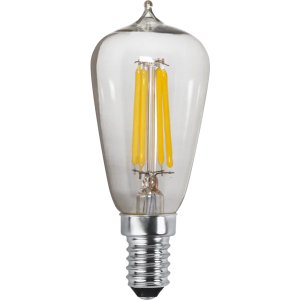 Żarówka LED E14 2,5W ST38 CLEAR FILAMENT 3000k 3-stopnie mocy — zdjęcie 2
