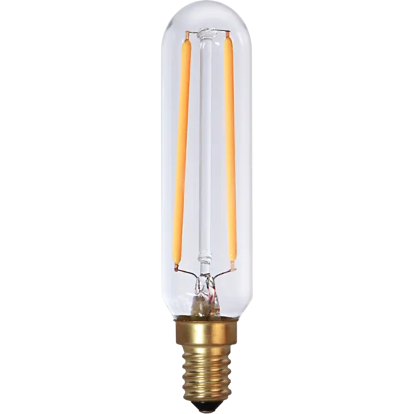 Żarówka LED E14 2,5W T25 SOFT GLOW 2200k ściemniana Ra90 — zdjęcie 2