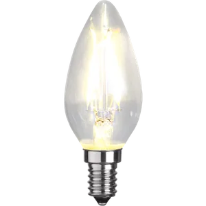 Żarówka LED E14 2W C35 CLEAR FILAMENT 2700k świeca Biała ciepła