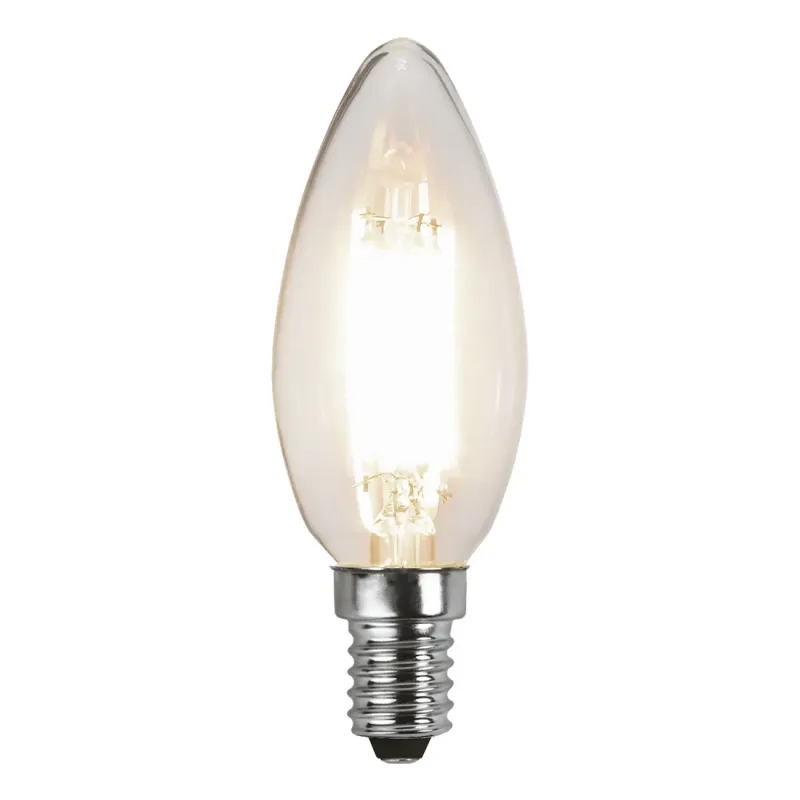 Żarówka LED E14 4,2W C35 CLEAR FILAMENT 3000k 3-stopnie mocy — zdjęcie 2