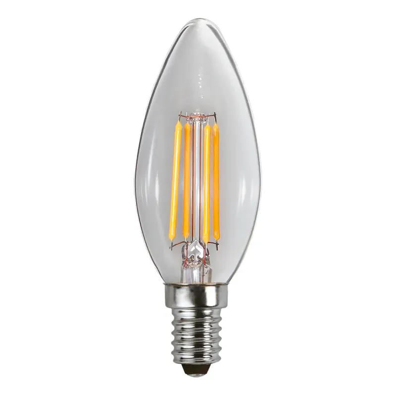 Żarówka LED E14 4,2W C35 CLEAR FILAMENT 3000k 3-stopnie mocy — zdjęcie 3