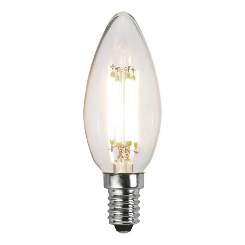 Żarówka LED E14 4,2W C35 CLEAR FILAMENT 3000k 3-stopnie mocy — zdjęcie 4