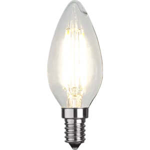 Żarówka LED E14 4W C35 CLEAR FILAMENT 2700k świeca Biała ciepła