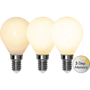 Żarówka LED E14 4W P45 OPAQUE FILAMENT 2700k 3-stopnie mocy Ra90