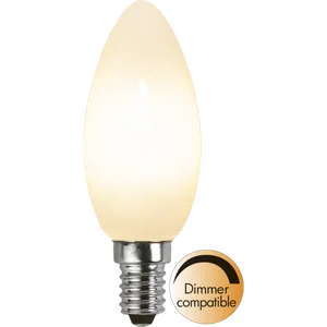 Żarówka LED E14 5W C35 OPAQUE FILAMENT 2700k świeca ściemniana Ra90