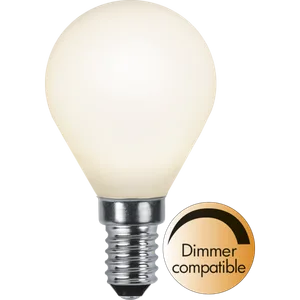 Żarówka LED E14 5W P45 OPAQUE FILAMENT 3000k ściemniana Ra90