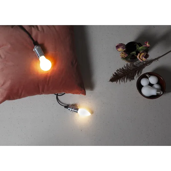 Żarówka LED E14 5W P45 OPAQUE FILAMENT 3000k ściemniana Ra90 — zdjęcie 4