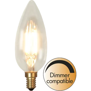 Żarówka LED E14 C45 3W SOFT GLOW 2200K ściemniana