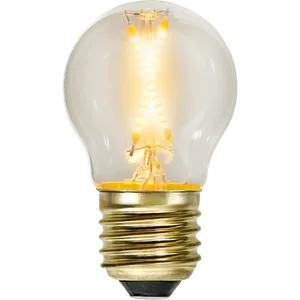Żarówka LED E27 0,5W G45 SOFT GLOW 2100k Biała ciepła Ra90