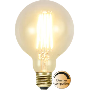 Żarówka LED E27 3,6W G95 SOFT GLOW 2100K Biała Ciepła ściemniana
