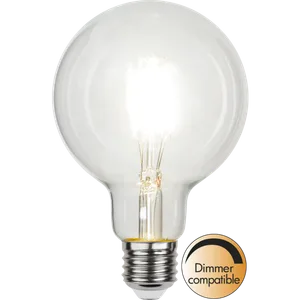 Żarówka LED E27 4,2W G95 CLEAR FILAMENT 4000k Biała neutralna ściemniana