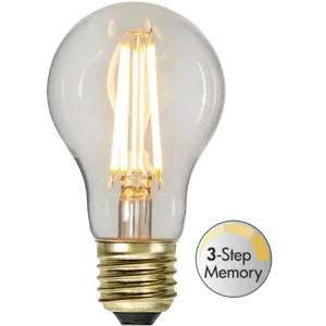 Żarówka LED E27 6,5W A60 SOFT GLOW 2100k Biała ciepła 3-stopnie mocy
