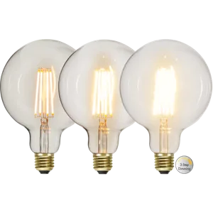 Żarówka LED E27 6,5W G125 SOFT GLOW filament 3-stopnie mocy
