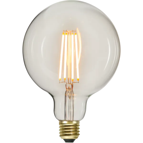 Żarówka LED E27 6,5W G125 SOFT GLOW filament 3-stopnie mocy — zdjęcie 5