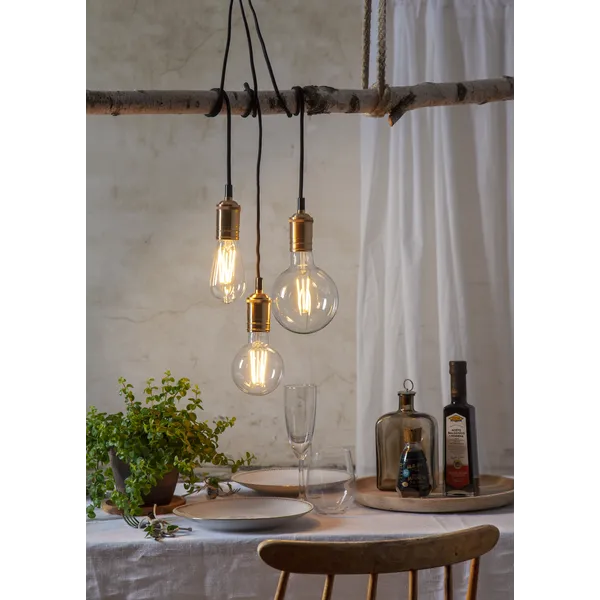 Żarówka LED E27 6,5W G125 SOFT GLOW filament 3-stopnie mocy — zdjęcie 8