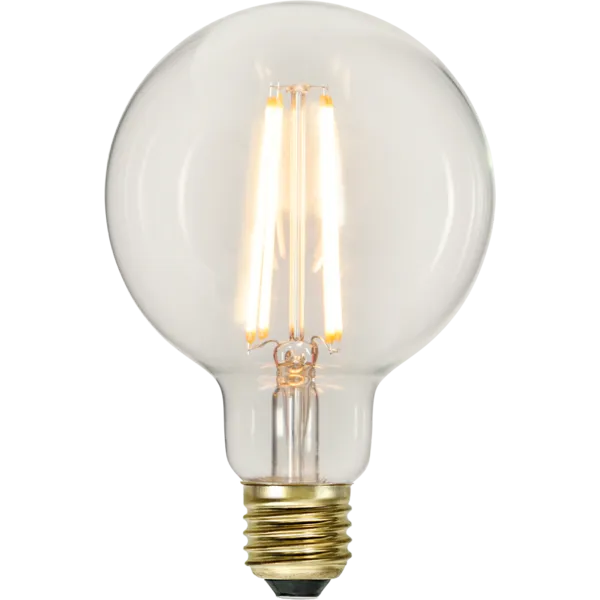 Żarówka LED E27 6,5W G95 SOFT GLOW filament 3-stopnie mocy — zdjęcie 5