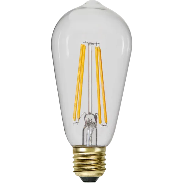 Żarówka LED E27 6,5W ST64 SOFT GLOW 2100k 3-stopnie mocy — zdjęcie 2