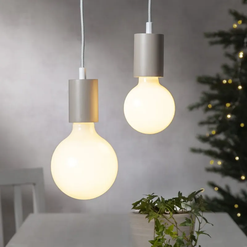 Żarówka LED E27 7,5W G125 OPAQUE FILAMENT 2700k 3-stopnie mocy Ra90 — zdjęcie 3