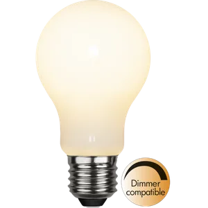 Żarówka LED E27 9W A60 OPAQUE FILAMENT 3000k Biała ciepła ściemniana Ra90