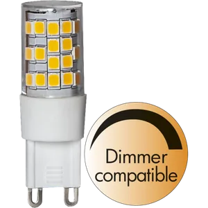 Żarówka LED G9 3,6W 2700k HALO-LED Biała ciepła ściemniana