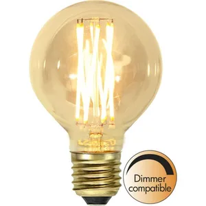 Żarówka LED GOLD VINTAGE E27 G80 3,7W 1800k ściemnialna Ra90