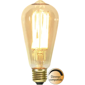 Żarówka LED GOLD VINTAGE E27 ST64 3,7W 1800k ściemnialna Ra90