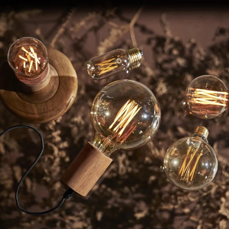 Żarówka LED GOLD VINTAGE E27 ST64 3,7W 1800k ściemnialna Ra90 — zdjęcie 3