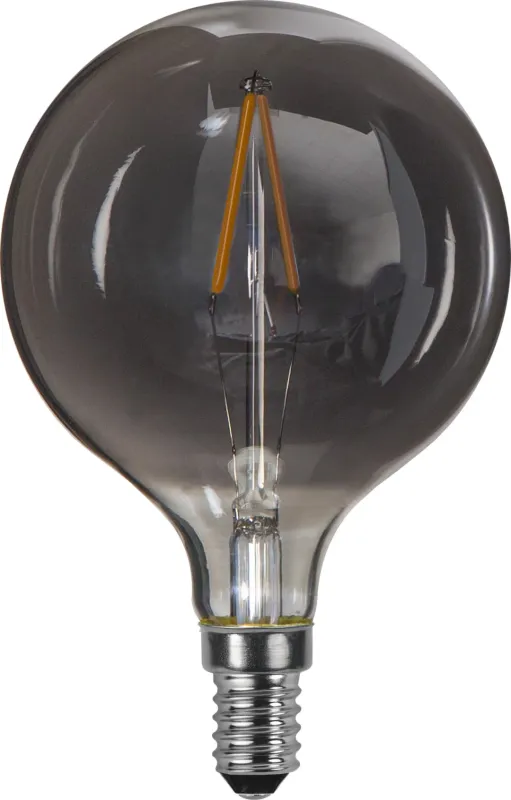 Żarówka LED HEAVY SMOKE E14 1,5W G80 2100K ściemnialna dymiona Ra90 — zdjęcie 2
