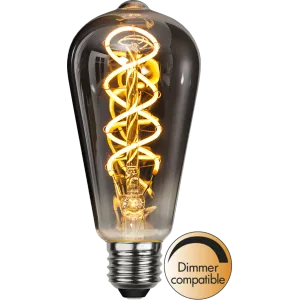 Żarówka LED HEAVY SMOKE E27 2W ST64 2100K ściemnialna dymiona